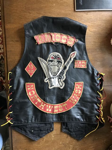 RETIRED EMBROIDERED VEST JACKET BIKER CLUB PATCH eBay