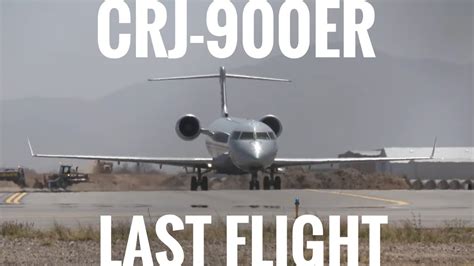 RETIREMENT FLIGHT American Eagle CRJ-900ER Final Flight …