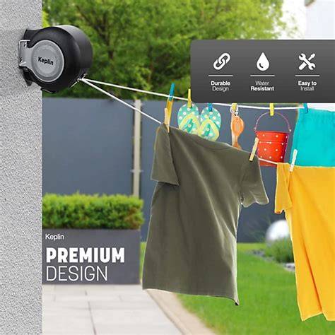 Retractable Washing Lines | Screwfix - raincitystudios.com