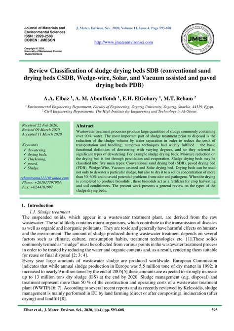 Review Classification of sludge drying beds SDB (conventional sand ... - raincitystudios.com
