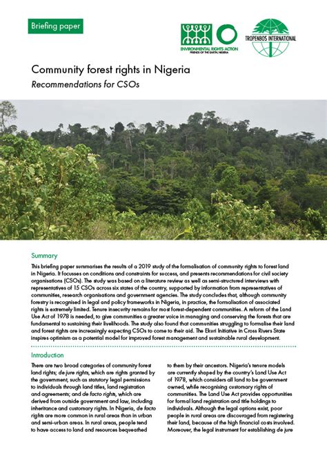 Review of Community Forest Rights: Outcomes, … - raincitystudios.com