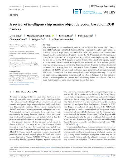 Review of intelligent detection and health assessment of underwater ... - raincitystudios.com