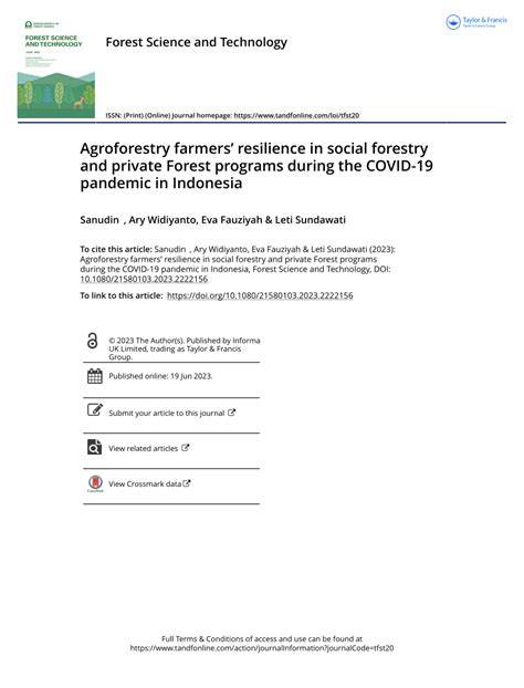 Reviewing social forestry schemes in Indonesia: Opportunities and ... - raincitystudios.com