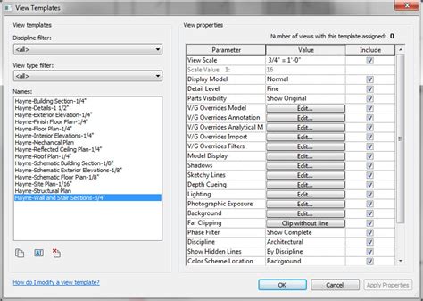 REVIT Best Practices Setting up a Project Template Part 7 View