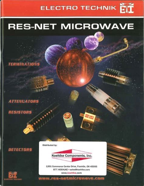 RFT518-10 - Res-Net Microwave Termination