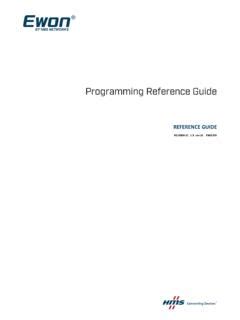 RG-0006-01-EN Programming Reference Guide Ewon.