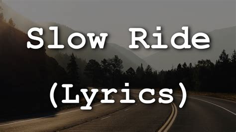 RIDE, RIDE, RIDE Lyrics - FOGHAT eLyrics.net