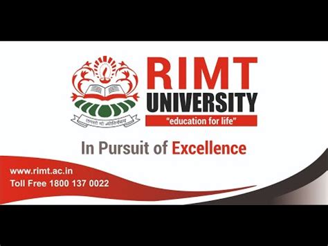 RIMT University, Gobindgarh - Faculty Details 2024-2024