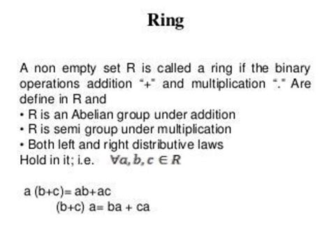 Ring (mathematics) - wintechmobiles.com