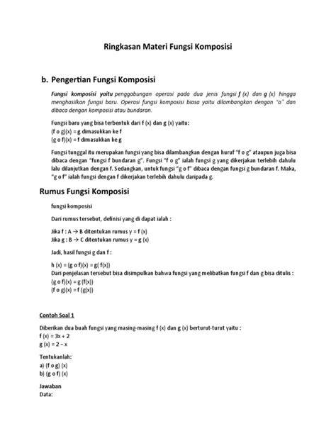 Ringkasan Materi Fungsi - raincitystudios.com
