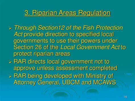 Riparian Areas Protection Regulation (RAPR) - Gov - raincitystudios.com