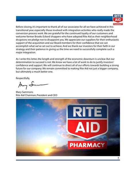 RITE AID SHAREHOLDER NOTICE: Securities Litigation Partner …