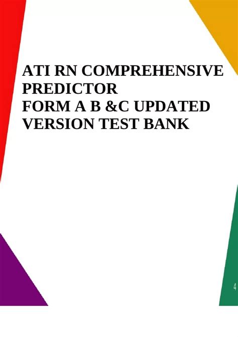 RN Comprehensive Predictor Form A, B & C