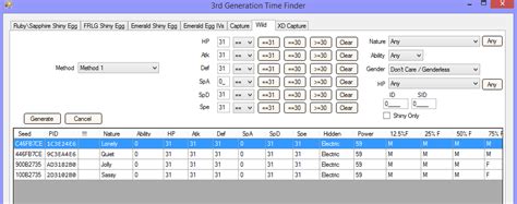 RNG abuse Generating a valid PID for Legendary Pokemon in Emerald version Pokémon Legality