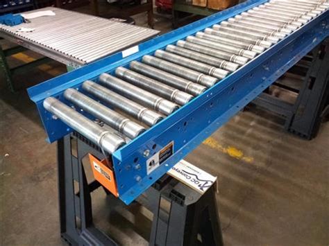 ROACH Powered Roller Conveyor with 90 Degree Curve 393849