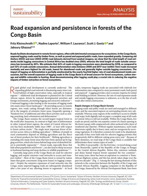 Road expansion and persistence in forests of the … - raincitystudios.com