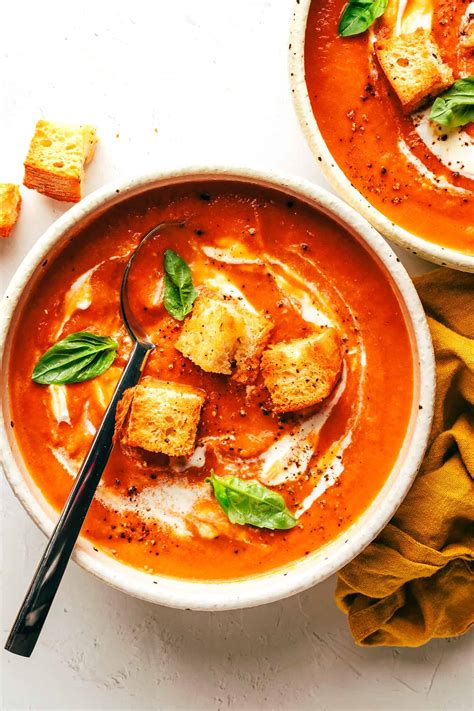 Roasted Tomato Soup Recipe | Tyler Florence | Food Network - muktibox.com