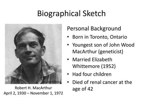 Robert H. MacArthur - muktibox.com