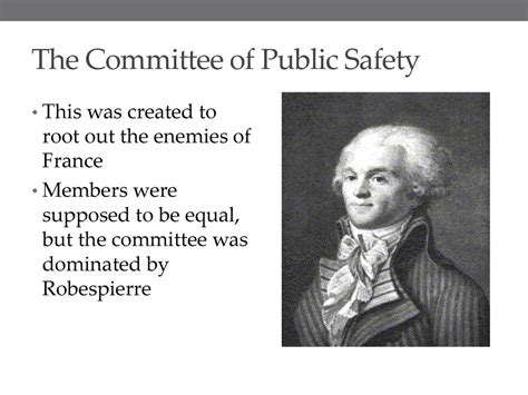 Robespierre and the Committee of Public Safety - wintechmobiles.com