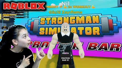 ROBLOX KAS YAPMA OYUNU Roblox Strongman Simulator. 