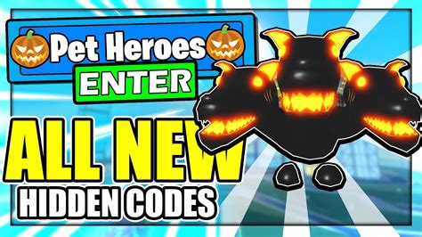 ROBLOX PET HEROES *NEW* AND WORKING CODES 2024 ALL …