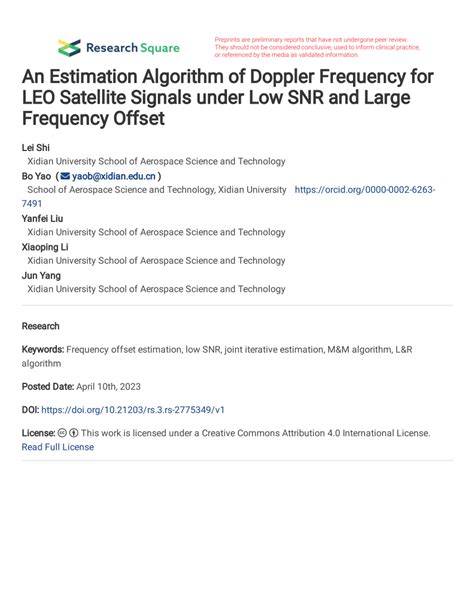 Robust Doppler Estimation for LEO Signals of ... - Semantic Scholar - wintechmobiles.com