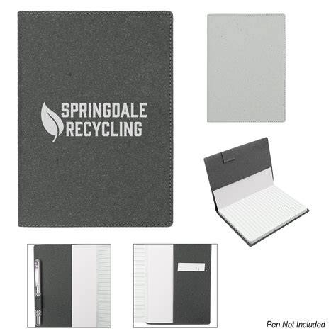 ROCHESTER RECYCLED LEATHER JOURNAL - Superior Promos - raincitystudios.com
