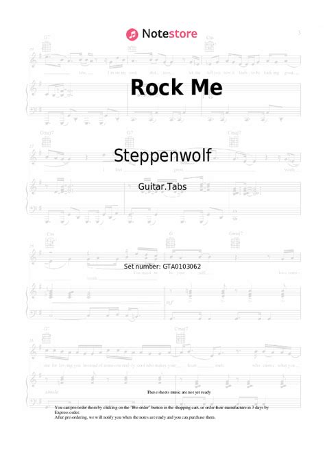 ROCK ME Chords - Steppenwolf E-Chords