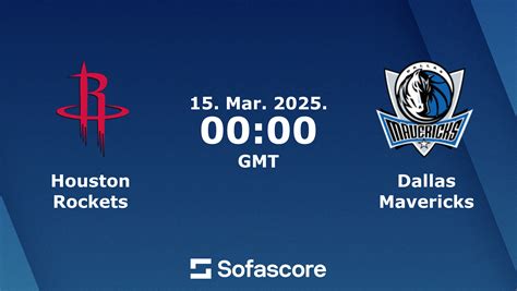Rockets vs Mavericks scores & predictions | Sofascore - wintechmobiles.com