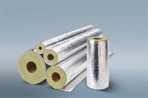 ROCKWOOL RS800 ALUCAMINATED Shell Tubes Insulation Tube …