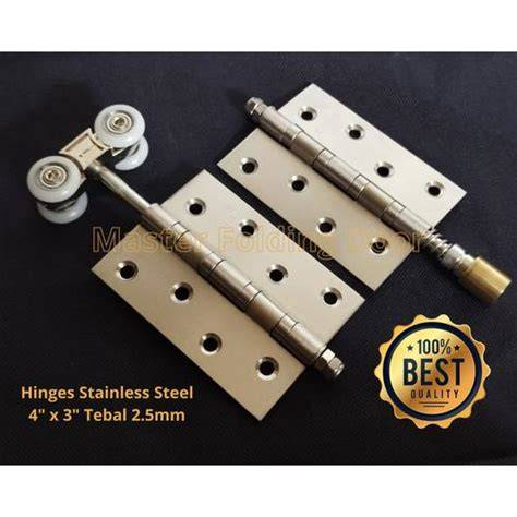 Roda Pintu Lipat Atas dan Bawah + Engsel Stainless Steel - raincitystudios.com