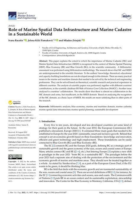 Role of Marine Spatial Data Infrastructure and Marine Cadastre in a ... - raincitystudios.com