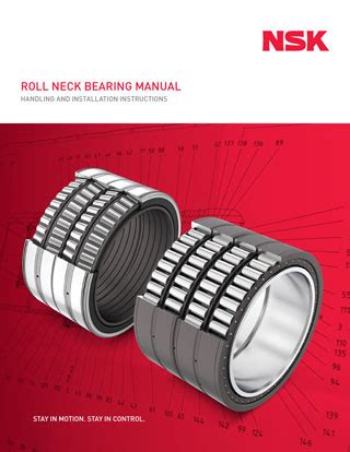 ROLL NECK BEARING MANUAL - nsk-literature.com