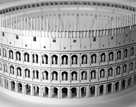 ROMAN COLOSSEUM Paper Model Kit Ancient Roman Architecture Etsy in