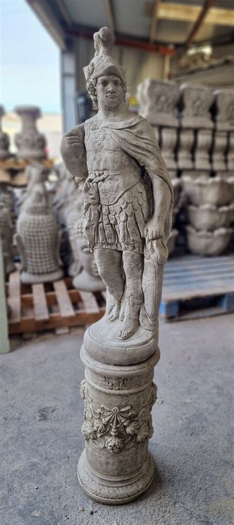 Roman Soldier Centurion Cement Stone Plaque. Ornamental ... - Etsy - muktibox.com