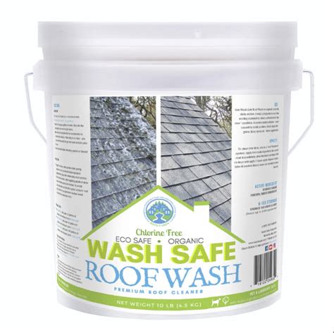 ROOF WASH Premium Eco-Safe and Organic Roof Cleaner