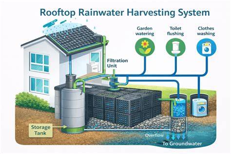 Rooftop Rainwater Harvesting Tank System - raincitystudios.com