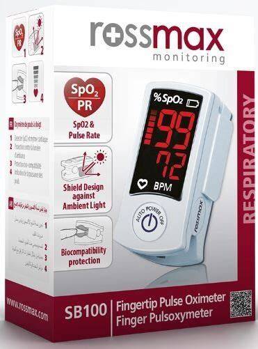 Rossmax Finger Pulse Oximeter SB100 - Medshop - raincitystudios.com