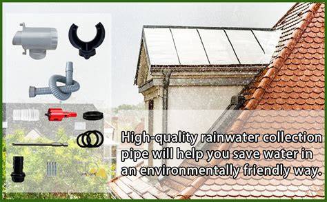 Round Rainwater Collector Downpipe Easy Installation Rainwater ... - raincitystudios.com