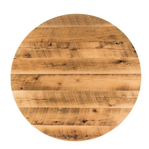 Round Reclaimed Wood Table Top | Circular Rustic Wooden Tables ... - raincitystudios.com