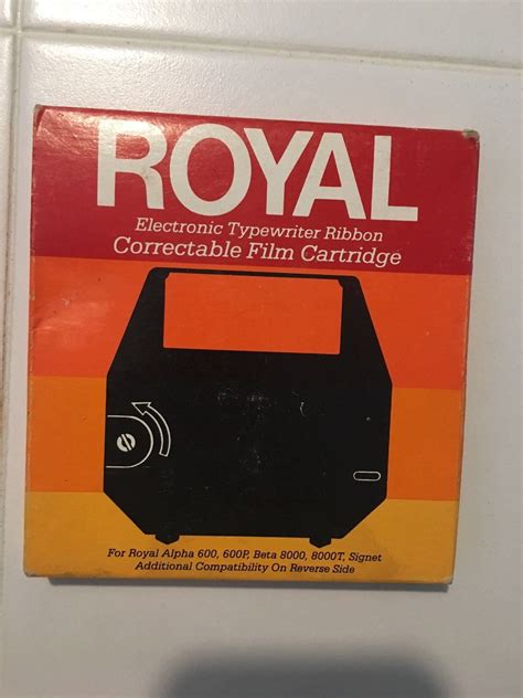 Royal Typewriter Ribbon - Etsy - balustradellc