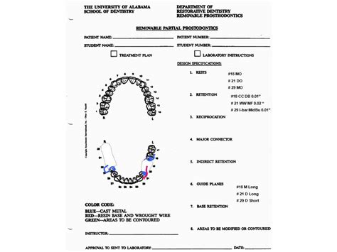 RPD Design Sheet YouTube