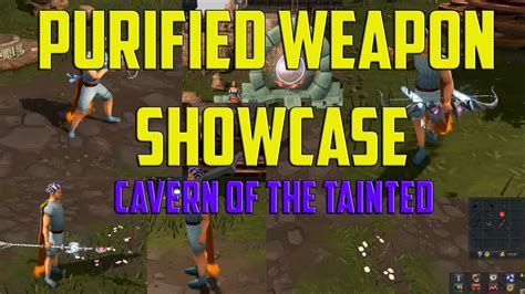 RS3 Purified Weapons Cosmetics - Cavern of Tainted …