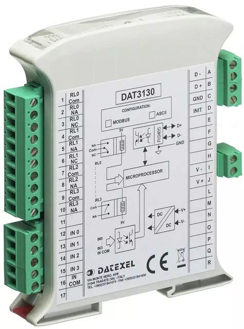 RS485 Isolated Repeater, Isolator DAT3590-2W. - Datexel