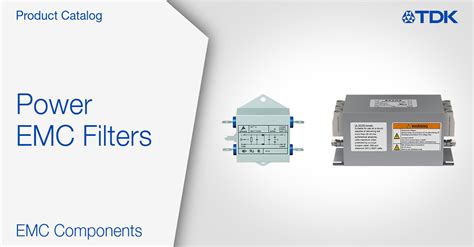 RSEG Series Catalog Power Line EMC Filters - TDK