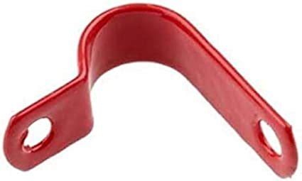 RSFL342RED Fire Cable Saddle Clips – Red (Pack of 50)