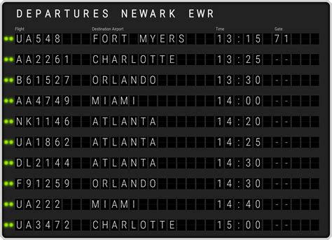 RST-EWR Flight Status