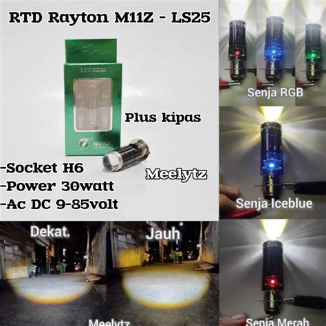 RTD M11Z & M11LS - Lampu Utama H6 RTD Rayton plus senja RGB … - raincitystudios.com