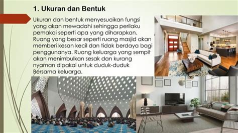 RUANG DALAM ARSITEKTUR BERWAWASAN PERILAKU - balustradellc