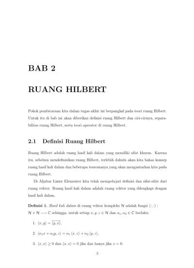Ruang Hilbert - Wikiwand - wintechmobiles.com